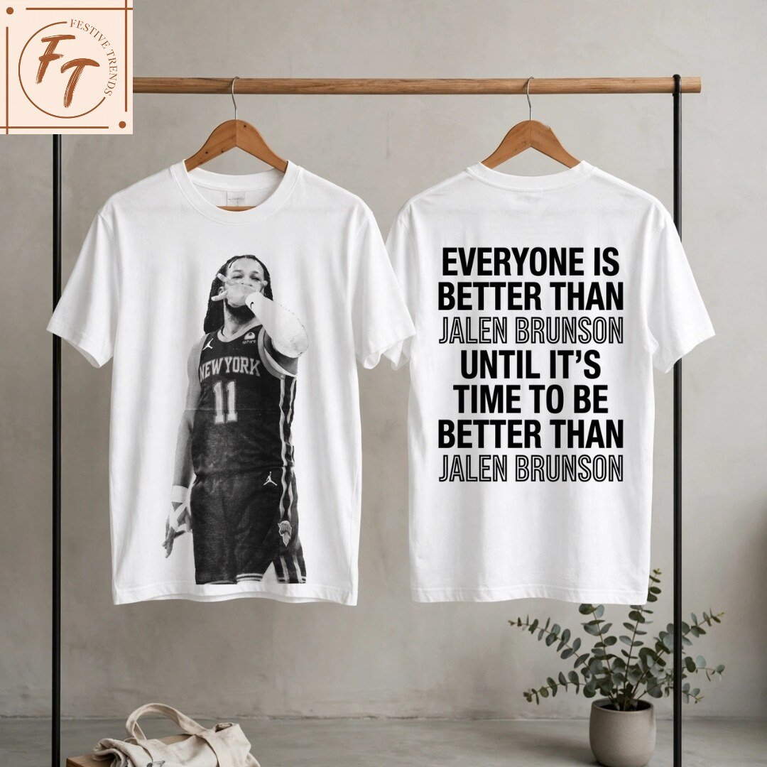 Jalen Brunson 11 New York Basketball Graphic Shirt