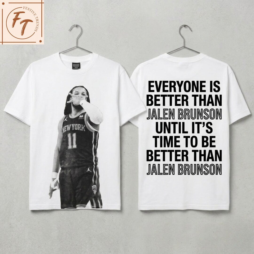 Jalen Brunson 11 New York Basketball Graphic Shirt 5 Jalen Brunson 11 New York Basketball Graphic Shirt