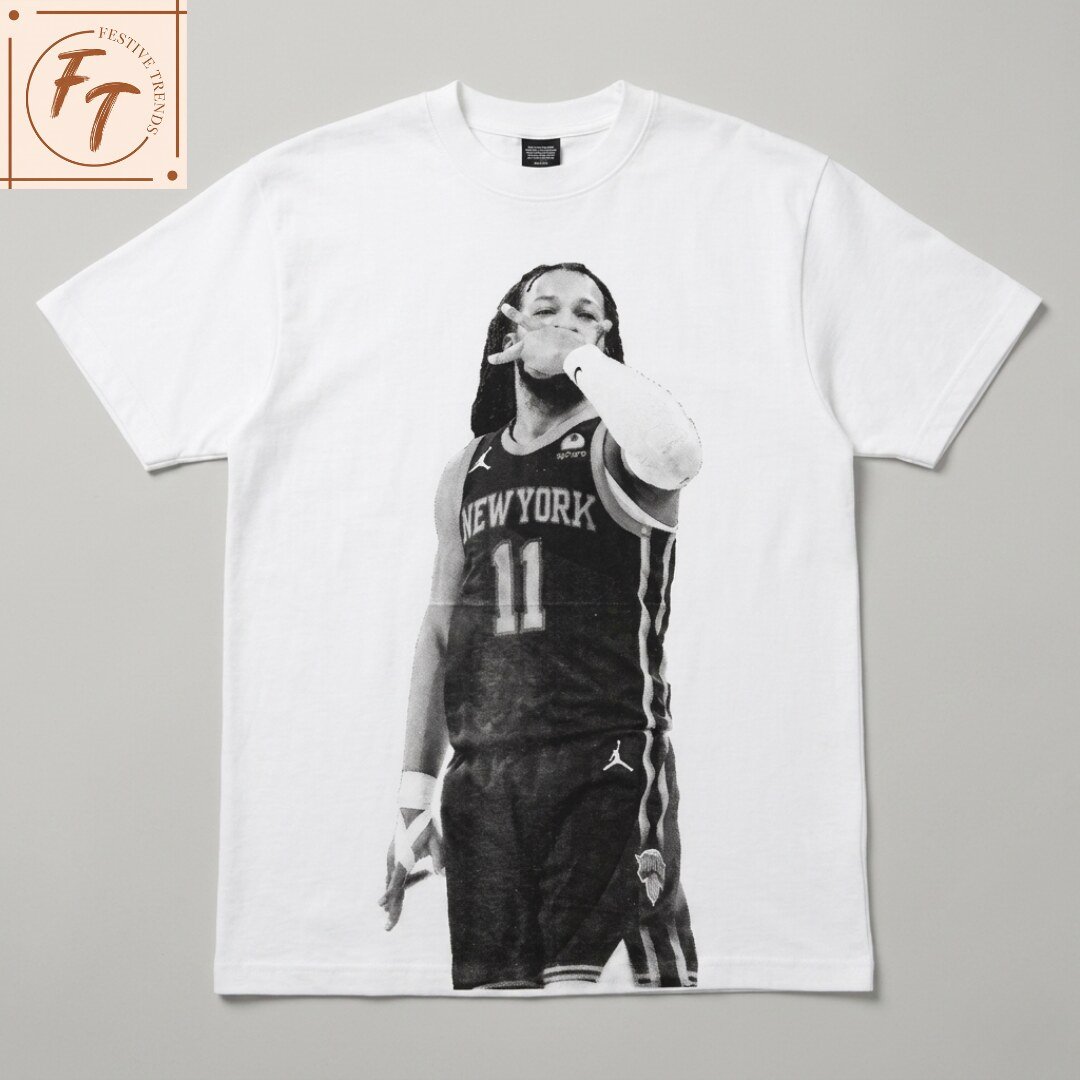 Jalen Brunson 11 New York Basketball Graphic Shirt 6 Jalen Brunson 11 New York Basketball Graphic Shirt