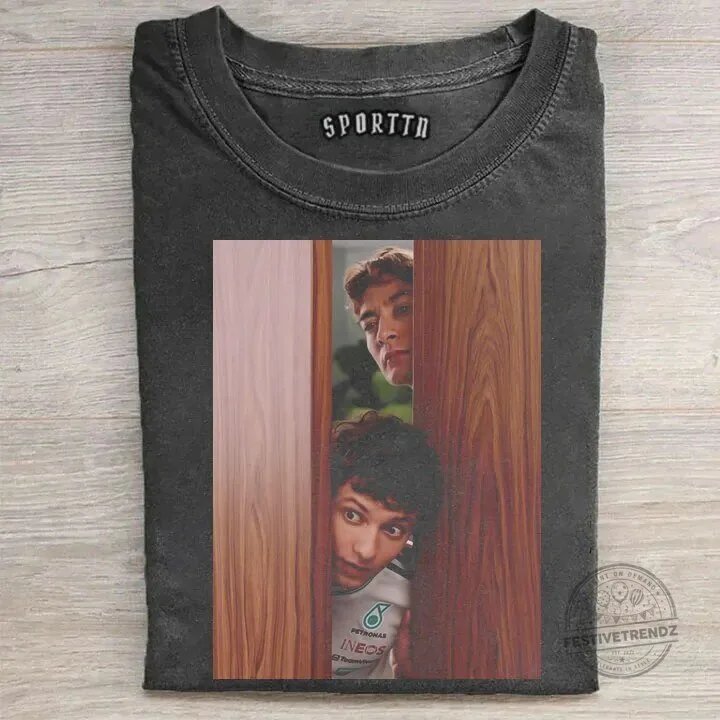 George Russell and Kimi Raikkonen Funny Formula 1 Racing T-Shirt
