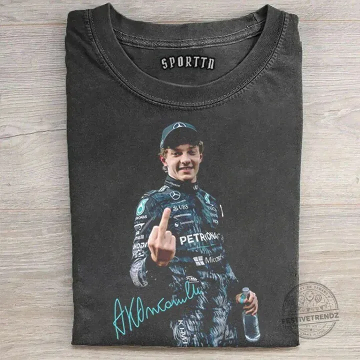 Formula 1 Fan T-Shirt Featuring Kimi Antonelli, Racing Driver