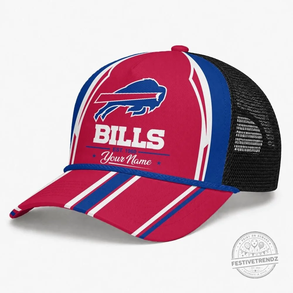 Buffalo Bills Custom Name Blue Baseball Cap Hat and Neck Gaiter Set 11 Buffalo Bills Custom Name Blue Baseball Cap Hat and Neck Gaiter Set