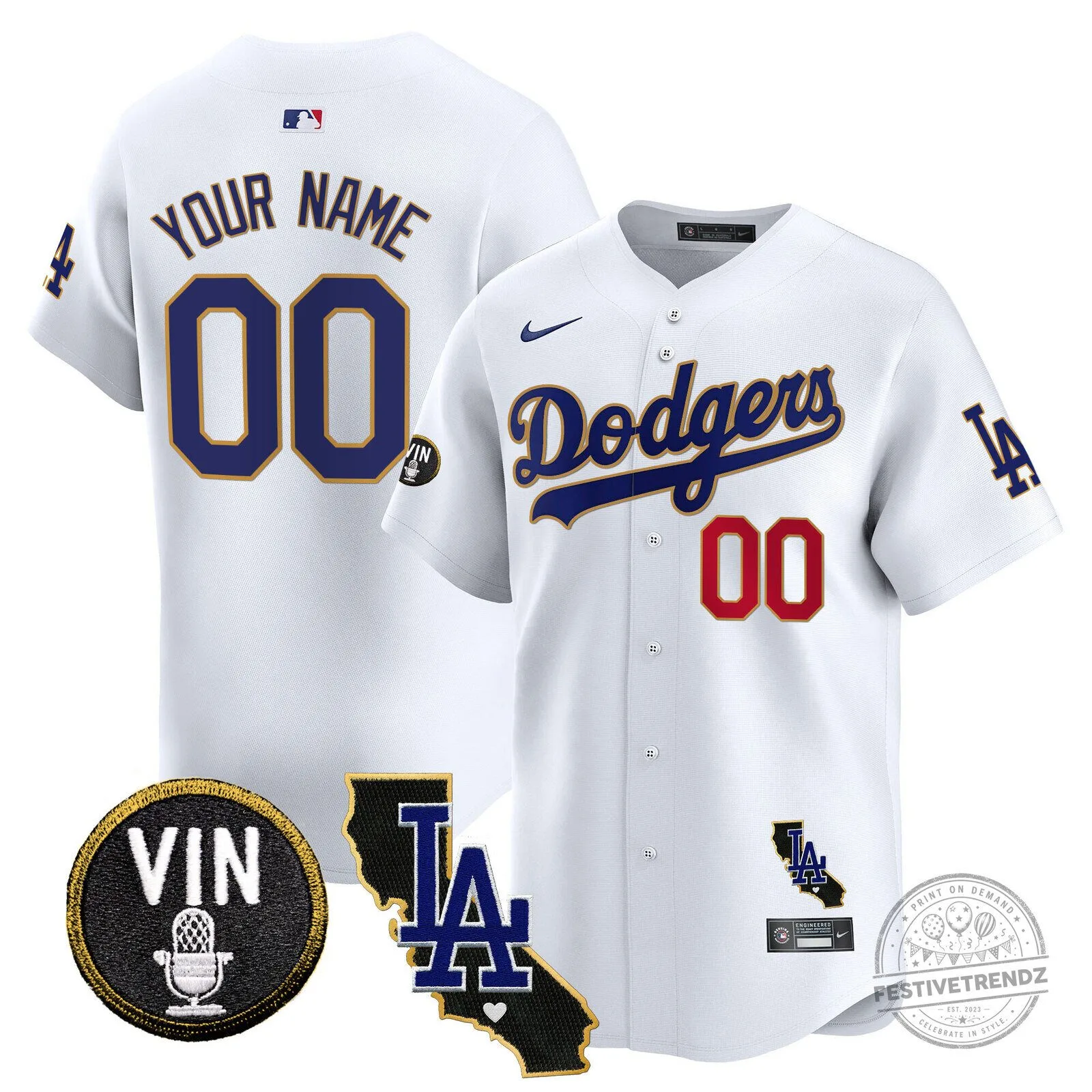 Dodgers Custom Black Gold Trim Vapor Premier Limited Baseball Jersey 7 Dodgers Custom Black Gold Trim Vapor Premier Limited Baseball Jersey