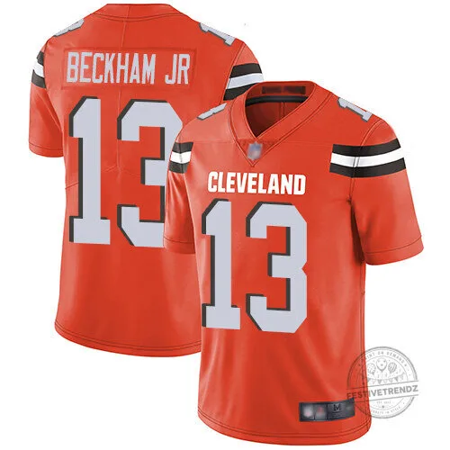 Odell Beckham Jr Cleveland Browns Orange Football Jersey