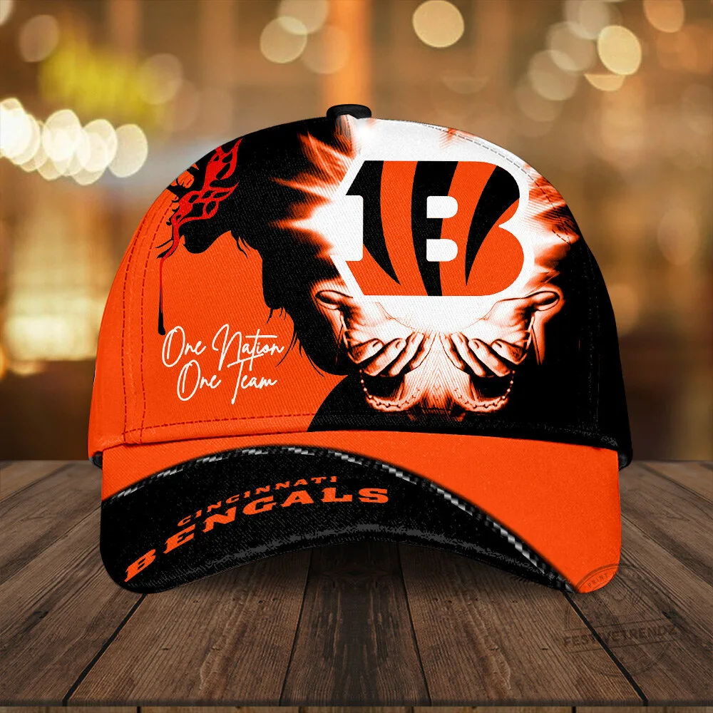 Cincinnati Bengals One Nation One Team Football Fan Cap Hat