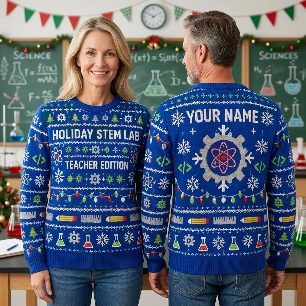 Holiday STEM Lab Teacher Edition Ugly Christmas Sweater