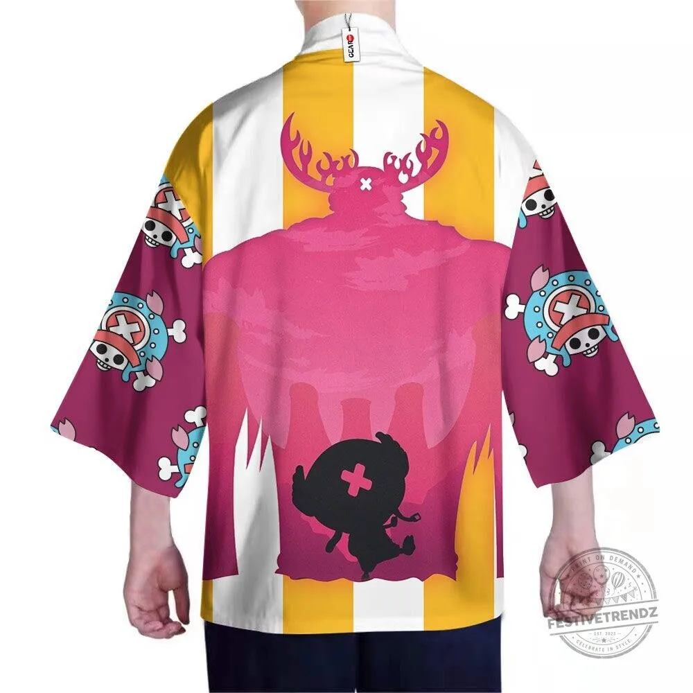 One Piece Tony Tony Chopper Kimono Cardigan 5 One Piece Tony Tony Chopper Kimono Cardigan